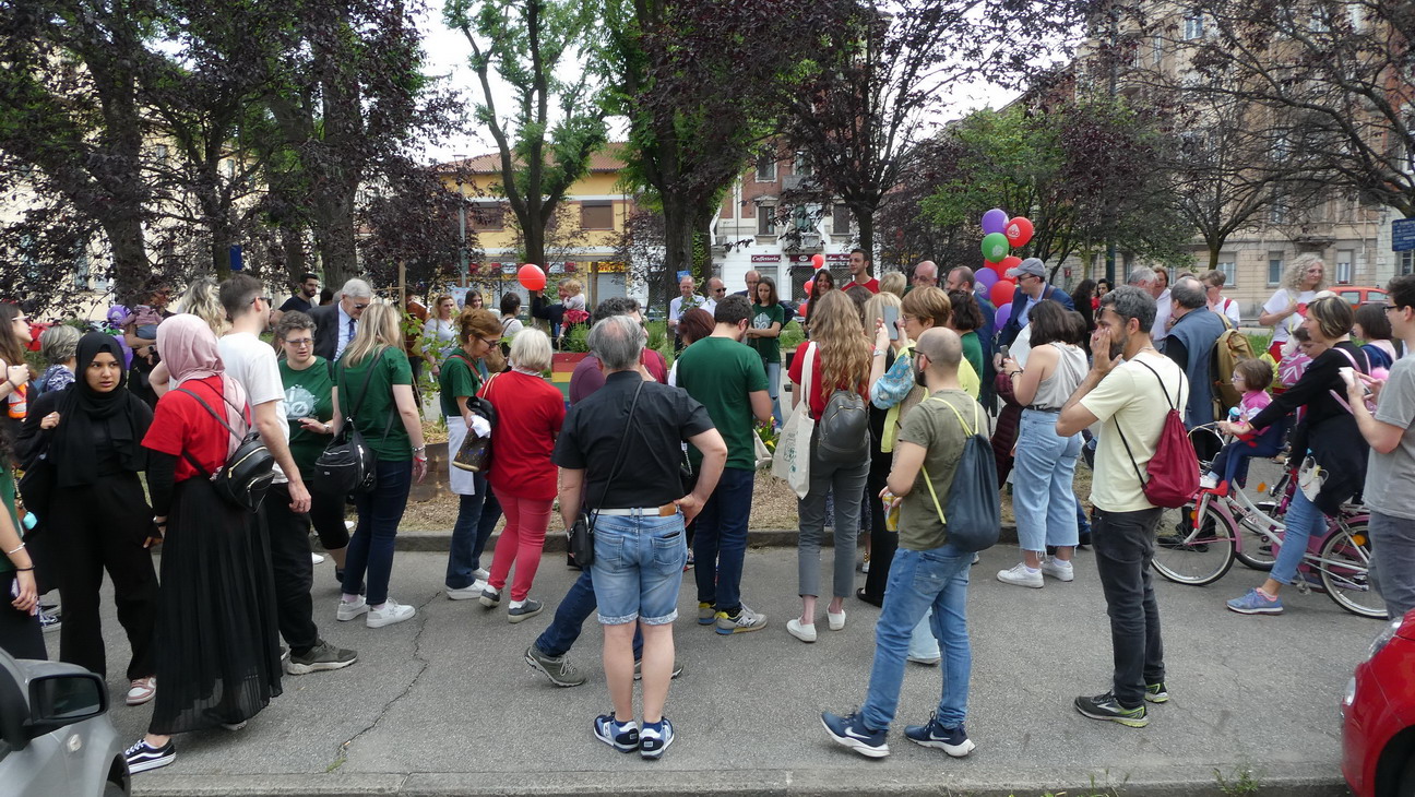 Fotografia di repertorio di una manifestazione del Patto Gabotto