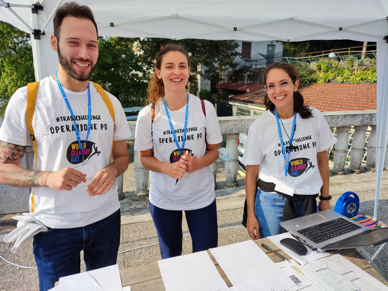 trashchallenge Po: i nostri volontari