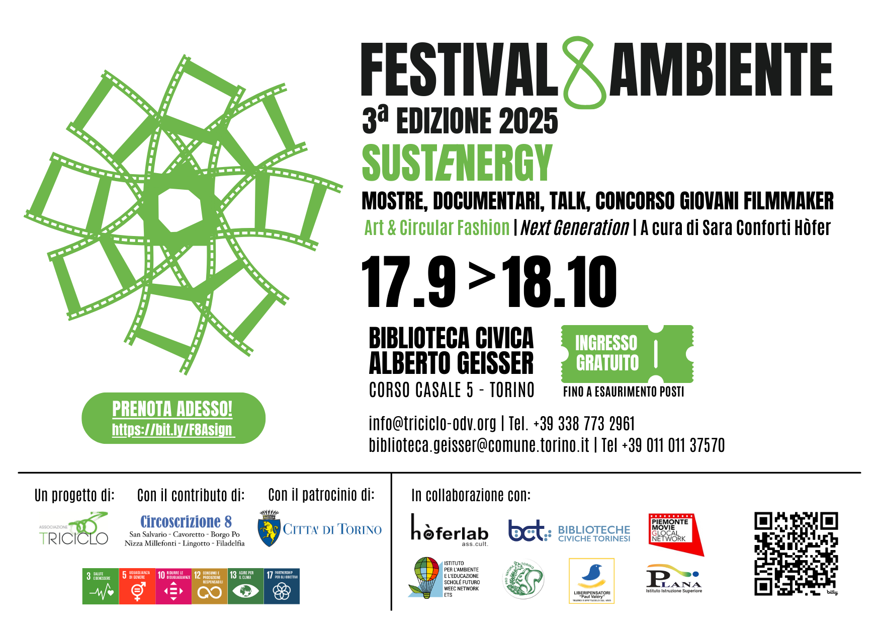 Festival 8 Ambiente Cartolina fronte