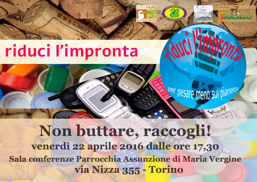 Cartolina di presentazione dell'iniziativa