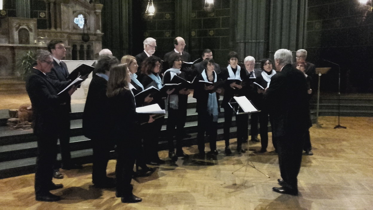 La Corale InCantando in concerto.