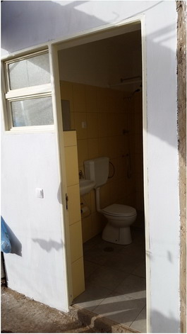 ingresso al bagno finito