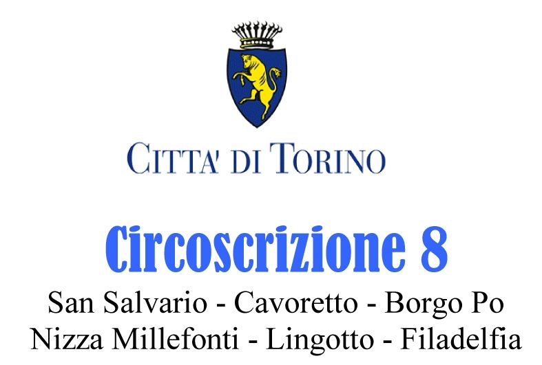 Logo Circoscrizione 8 di Torino Logo Circoscrizione 8 di Torino