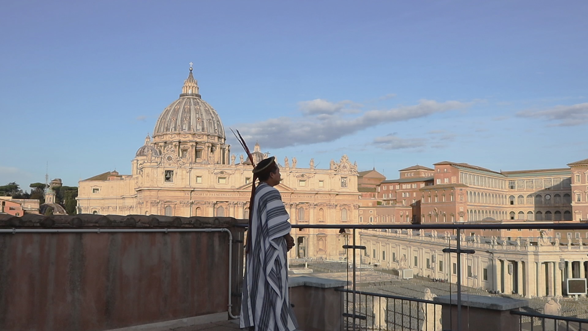 foto di un indio a Roma