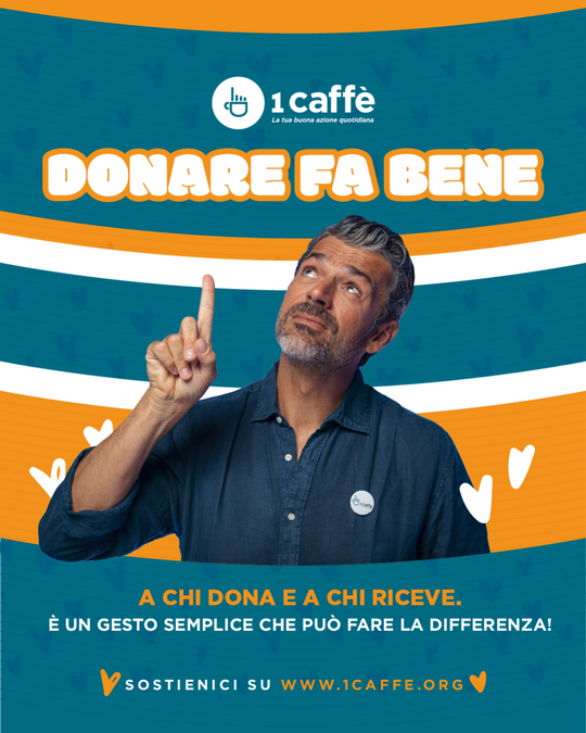 Luca Argentero Vicepresidente 1 Caffè Onlus