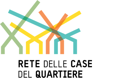 Logo della Rete delle Case del Quartiere logo home rete